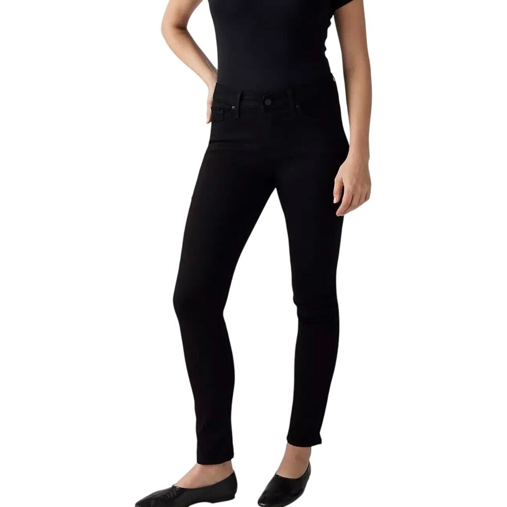 LEVIS 311 BLACK SHAPING SKINNY JEANS Size 32 New with Tag MSRP $70